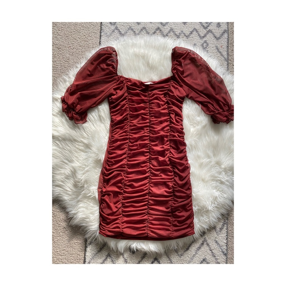 Scrunch Fitted dress